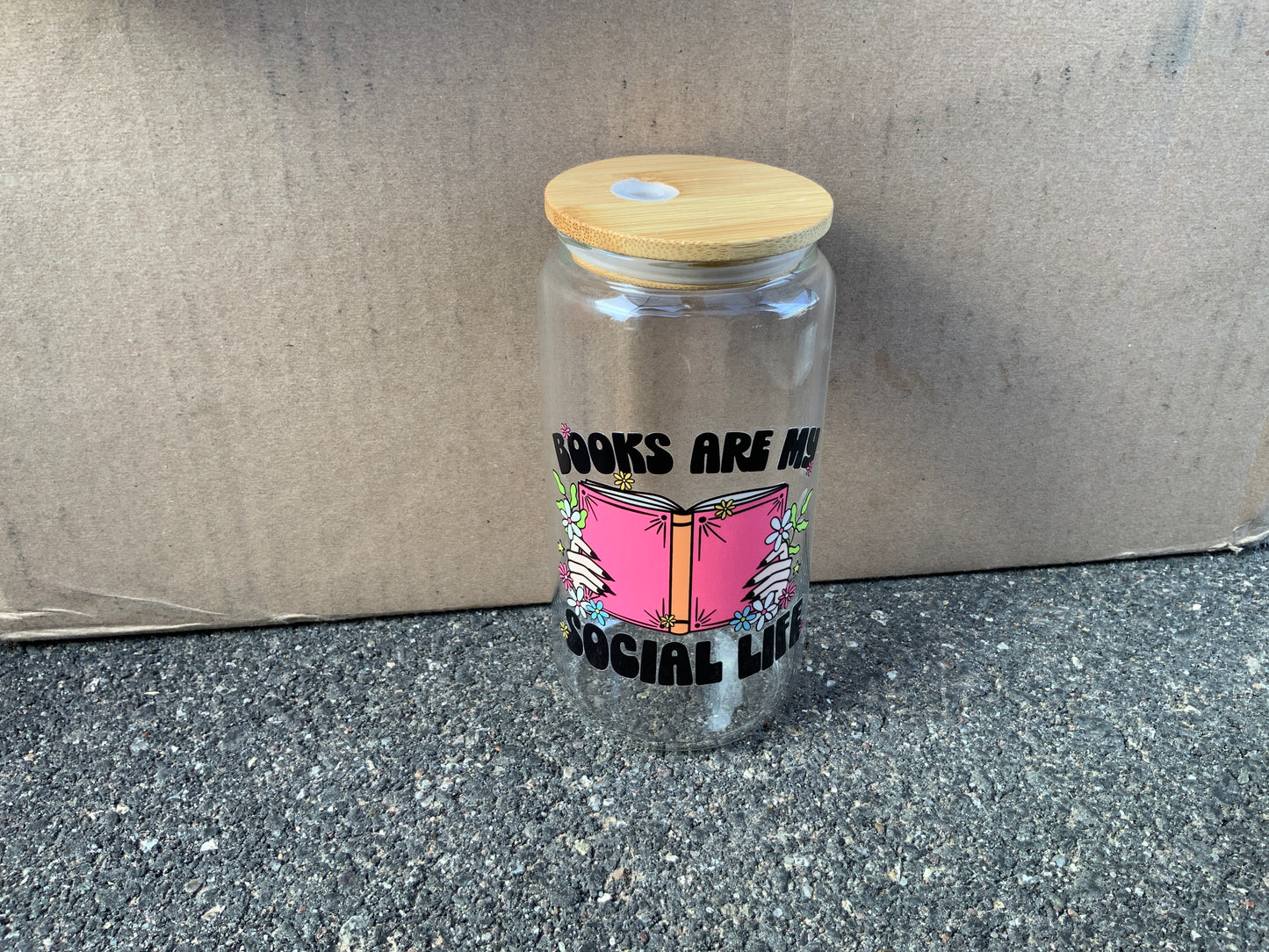 Glass Cup - Front Only