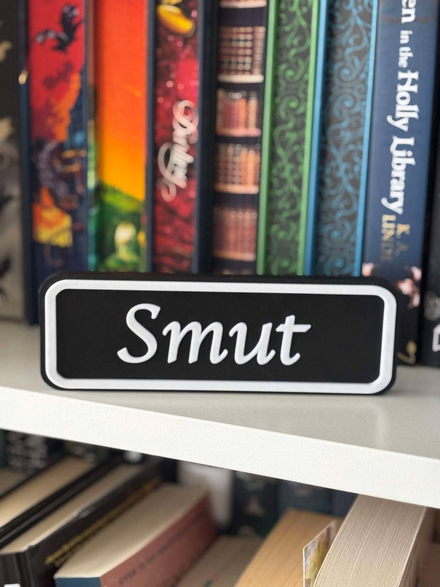 Bookish Genre Sign