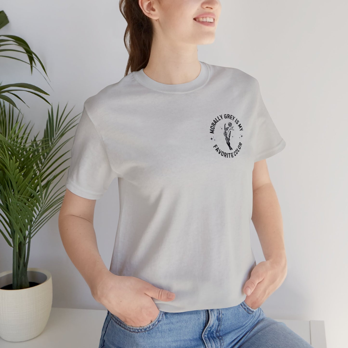 Morally Grey Short Sleeve Tee