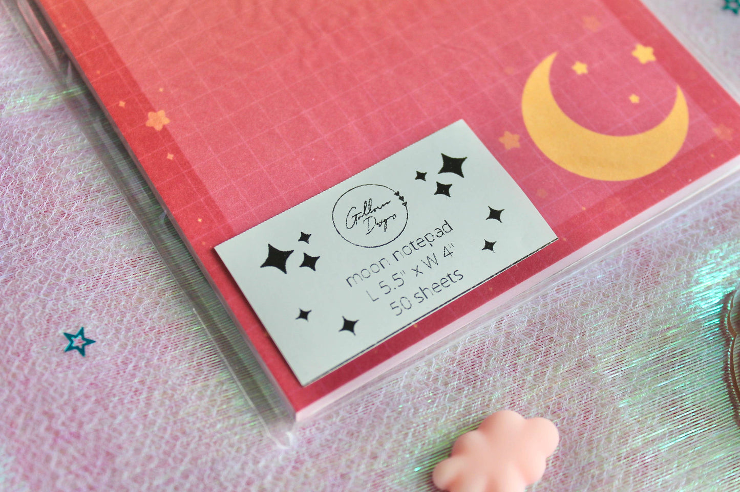 Celestial Notepad, Cute Memo Notepad, Cute Stationery