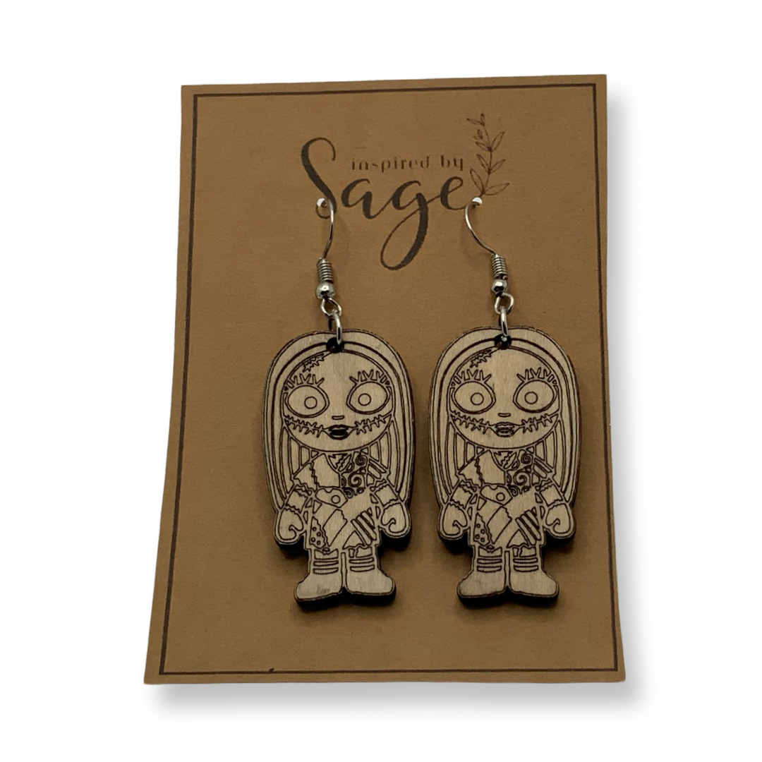 Nightmare before Christmas Drop Earrings