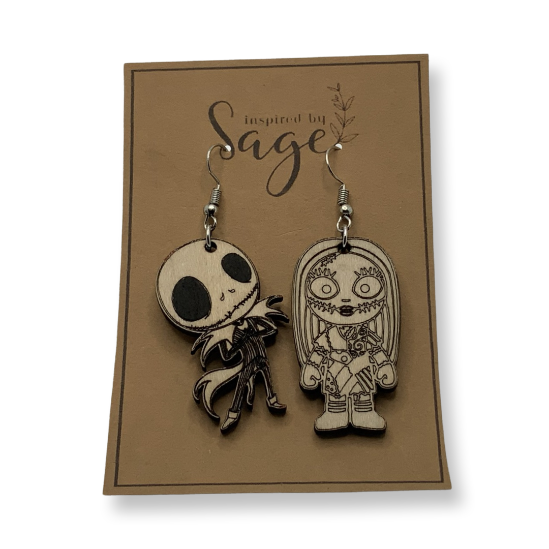 Nightmare before Christmas Drop Earrings