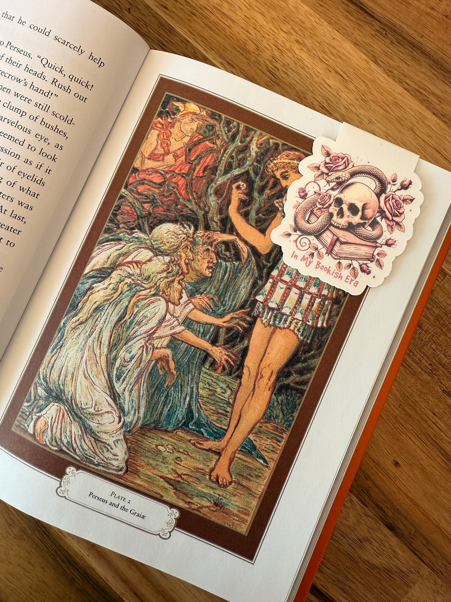 Skull Bookish Era Magnetic Bookmark