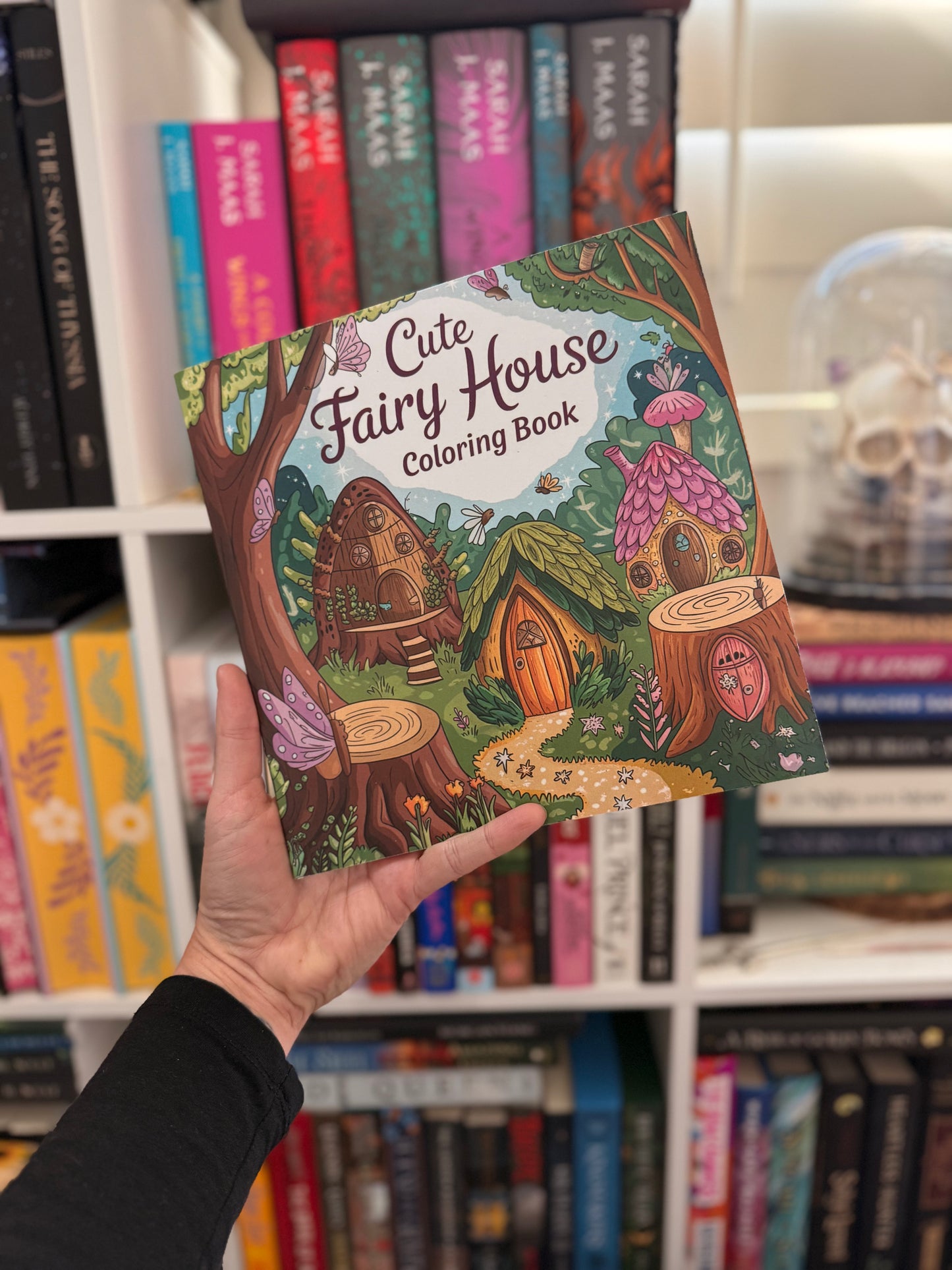Cute Fairy House Coloring Book