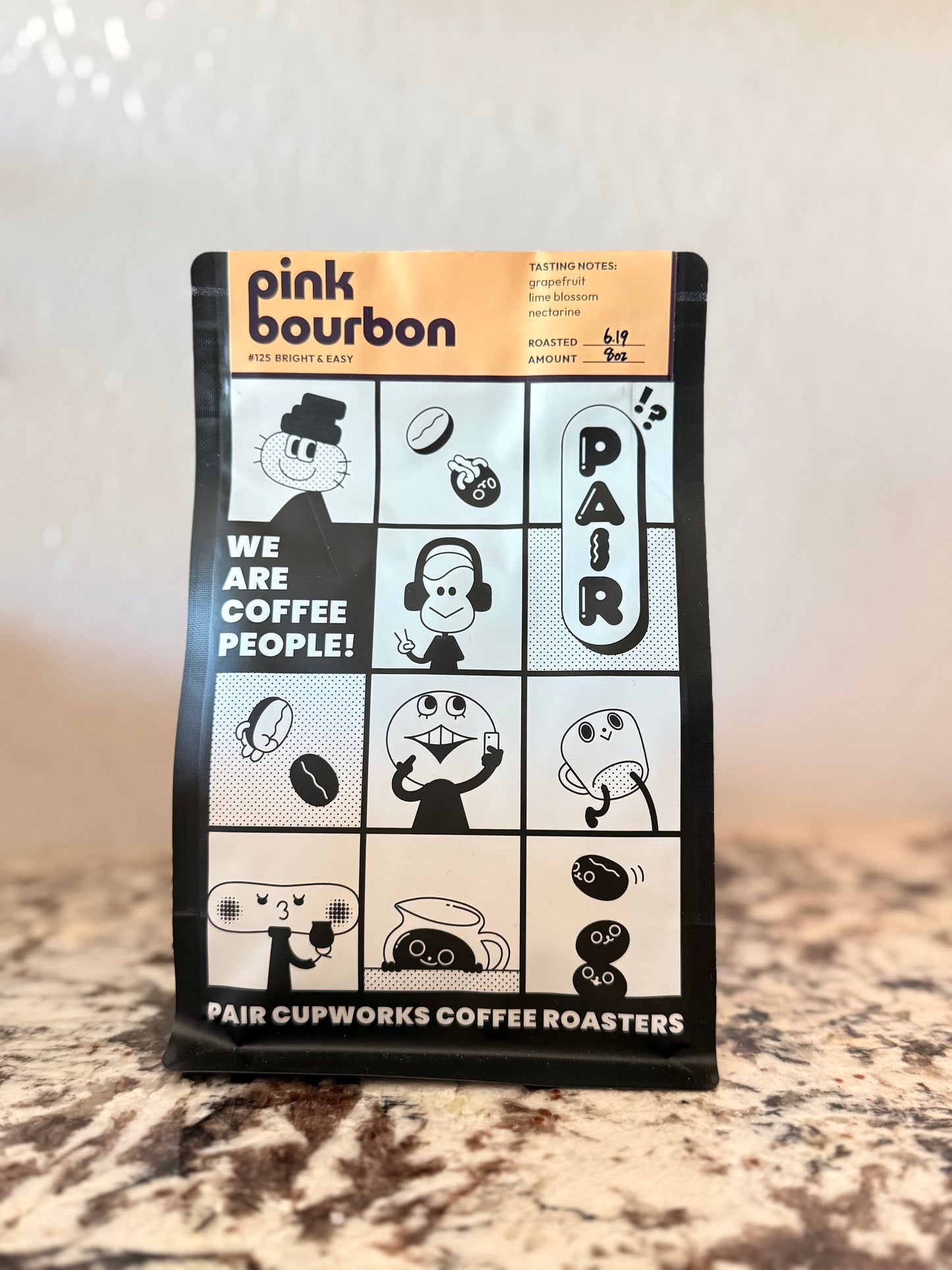 Washed-Processed Pink Bourbon Coffee Beans from Colombia 8oz