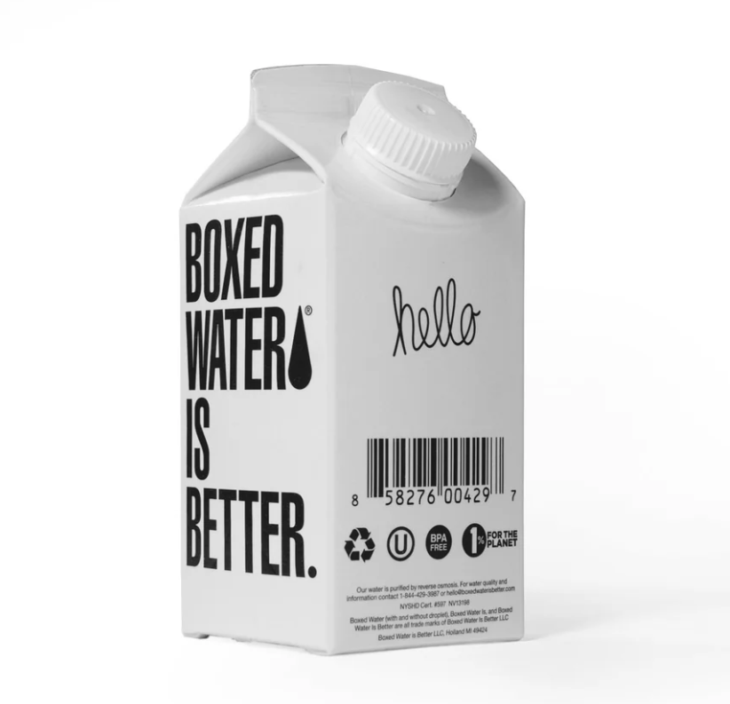 Boxed Water 330ml – Pure, Sustainable Hydration