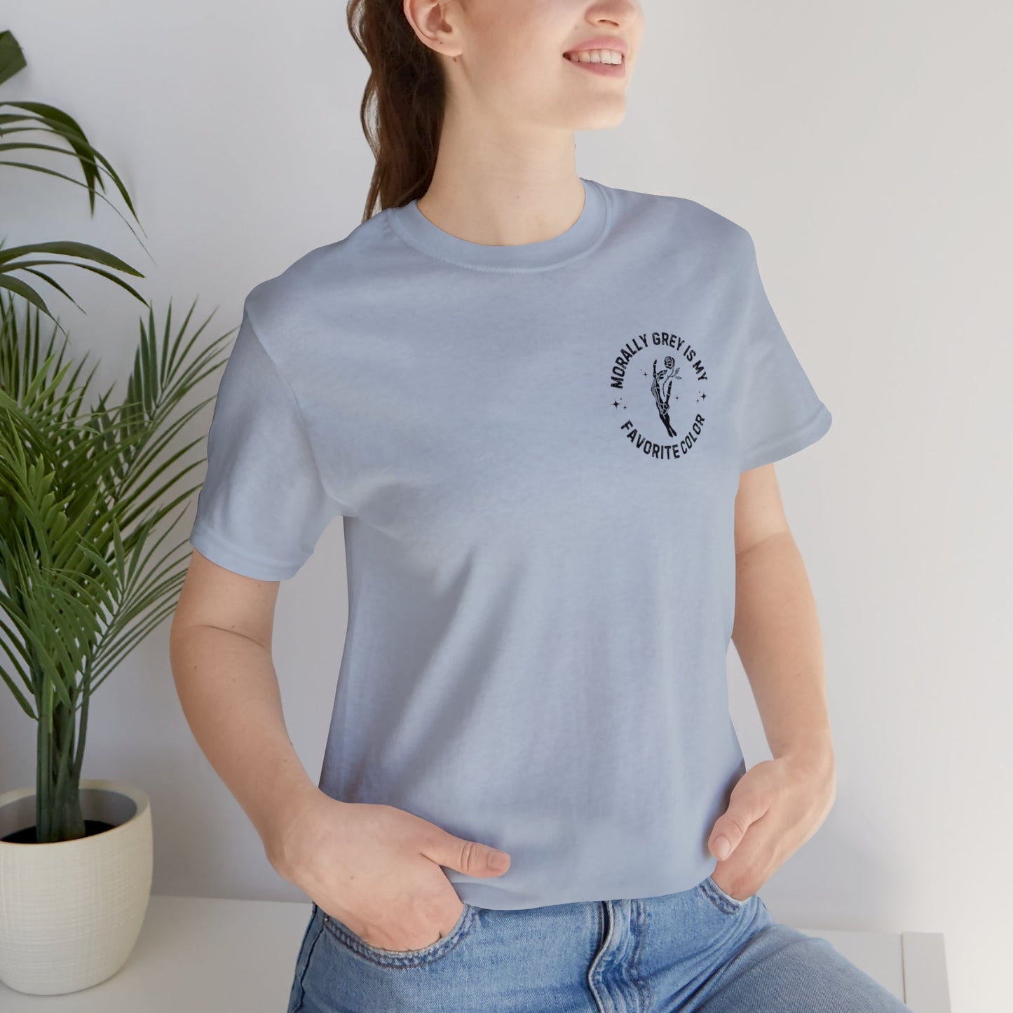 Morally Grey Short Sleeve Tee