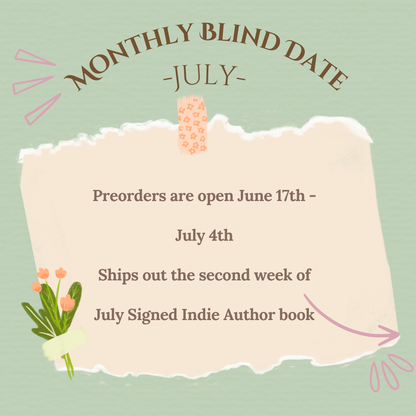 July's Monthly Blind Date with a Book