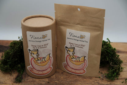 Fiona's Jasmine Orange Herbal Loose Leaf Tea