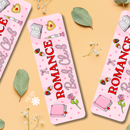 Romance Book Club Bookmark / Bookish Bookmark / Book Lover
