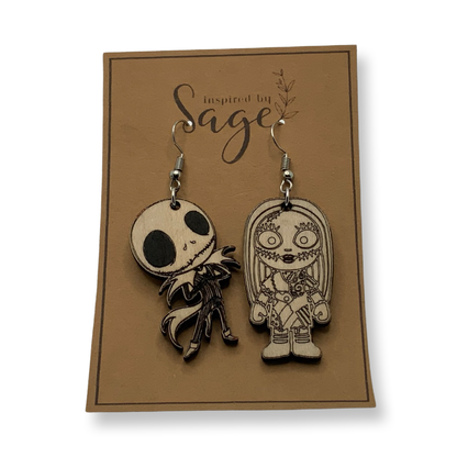 Nightmare before Christmas Drop Earrings