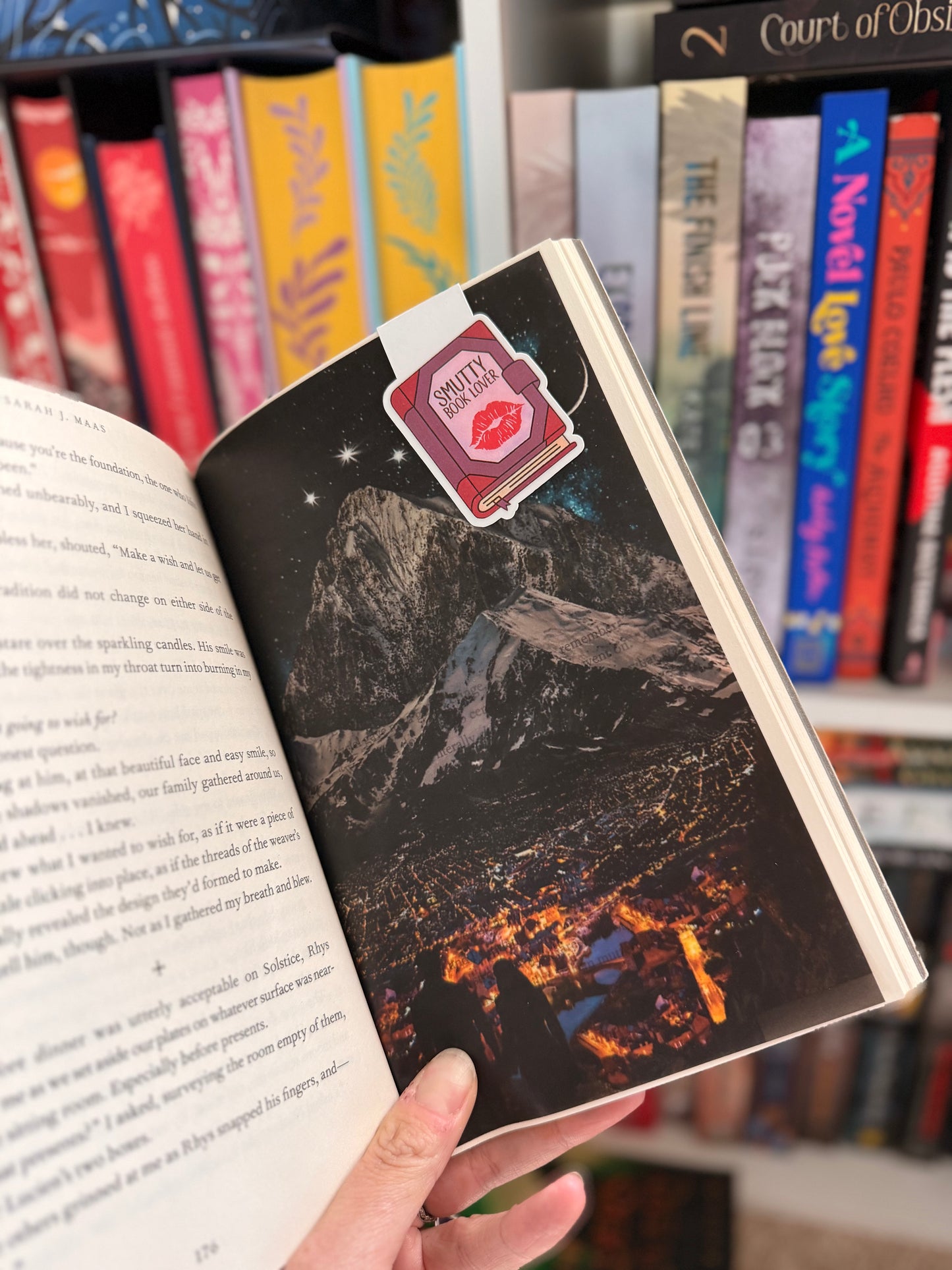 Smutty Book Lover Bookmark