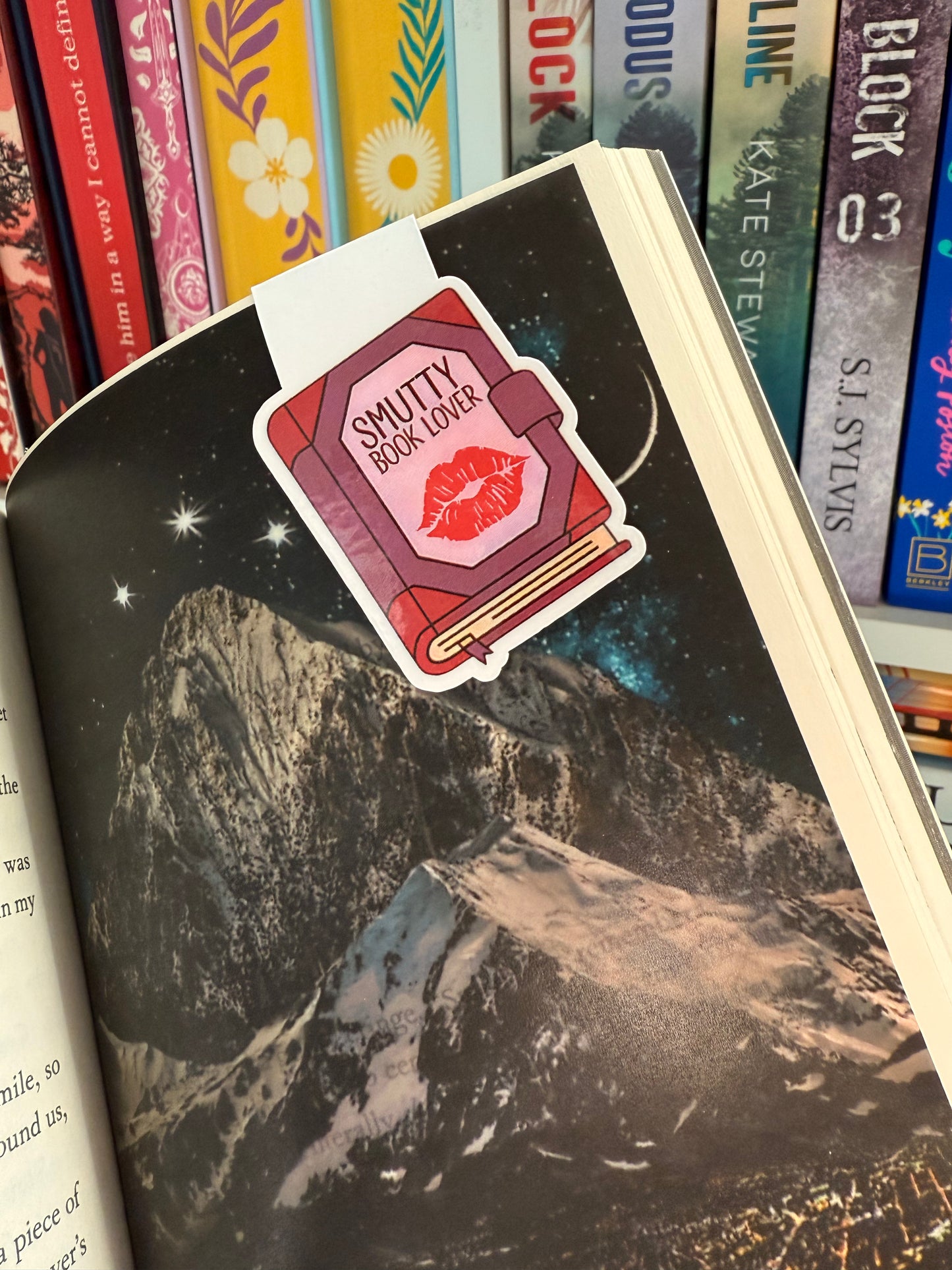 Smutty Book Lover Bookmark